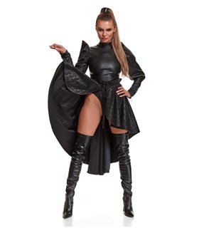 schwarzer Rock BRBenedetta001 von Demoniq Black Rose 2,0 Collection