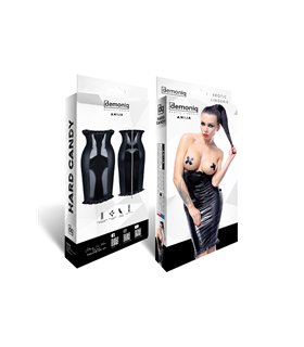 schwarzer Rock Anja von Demoniq Hard Candy Collection schwarzer Rock Anja von Demoniq Hard Candy Collection