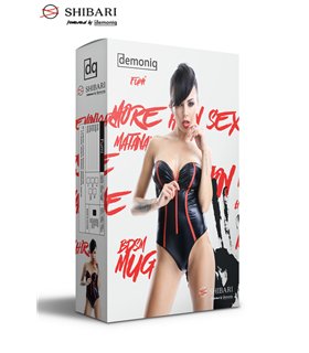 schwarzer Body Fumi von Demoniq Shibari Collection