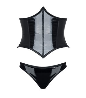 schwarzes Set Cindy von Demoniq Hard Candy Collection