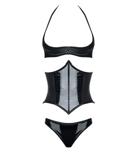 schwarzes Set DE448 von Demoniq Hard Candy Collection