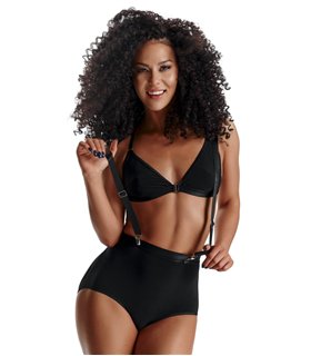 schwarzes Set LXArcelia001 von Demoniq LadyX