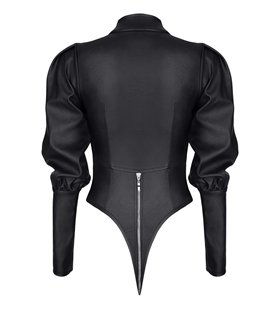 schwarzer Body BRGiovanna001 von Demoniq Black Rose 2,0 Collection