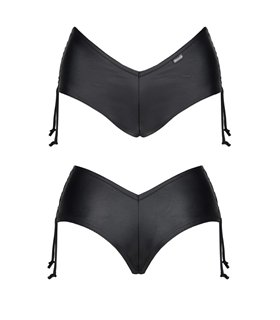 schwarze Damen-Shorts BRAgostina001 von Demoniq Black Rose 2,0 Collection