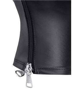 Maske TDMaskblack003 schwarz von Demoniq Total Domination Collection