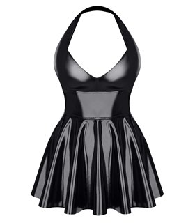 schwarzes Lack Miniklied TDSvenja001 von Demoniq schwarzes Lack Miniklied TDSvenja001 von Demoniq