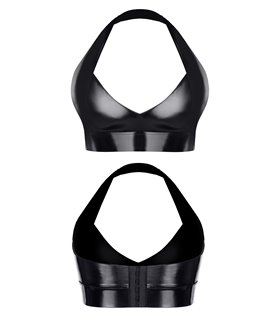 schwarzes Damen-Top TDBettina001 von Demoniq Total Domination Collection schwarzes Damen-Top TDBettina001 von Demoniq Total Domination Collection