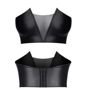 schwarzes Damen-Top TDHilda001 von Demoniq Total Domination Collection schwarzes Damen-Top TDHilda001 von Demoniq Total Domination Collection