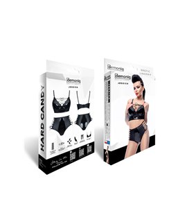 schwarzes Set Jessica von Demoniq Hard Candy Collection