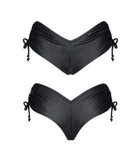 schwarze Damen-Shorts BRAgostina001 von Demoniq Black Rose 2,0 Collection