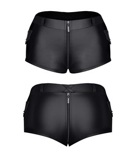 schwarzer Damen Shorts TDHella001 von Demoniq Total Domination Collection