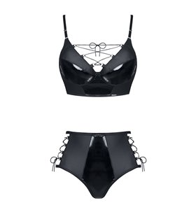 schwarzes Set Jessica von Demoniq Hard Candy Collection