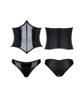 schwarzes Set Cindy von Demoniq Hard Candy Collection