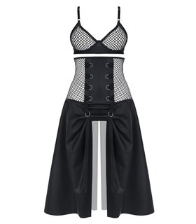 schwarzes Set DDSelene001 von Demoniq Dark Desire Collection