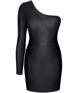 schwarzes Minikleid BRFelicia001 von Demoniq Black Rose 2,0 Collection