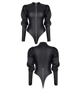 schwarzer Body BRGiovanna001 von Demoniq Black Rose 2,0 Collection