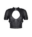 schwarzes Damen-Top BREnrica001 von Demoniq Black Rose 2,0 Collection