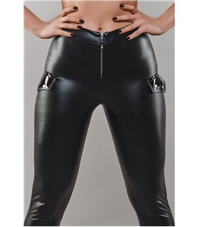 schwarzes Leggings TDMeike001 von Demoniq schwarzes Leggings TDMeike001 von Demoniq