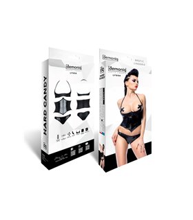 schwarzes Set DE448 von Demoniq Hard Candy Collection schwarzes Set DE448 von Demoniq Hard Candy Collection