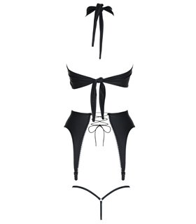 schwarze Corsage DDHekate001 von Demoniq Dark Desire Collection schwarze Corsage DDHekate001 von Demoniq Dark Desire Collection