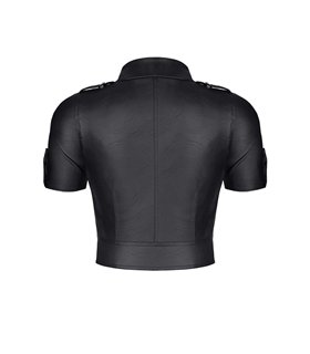 schwarzes Damen-Top BREnrica001 von Demoniq Black Rose 2,0 Collection