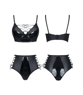 schwarzes Set Jessica von Demoniq Hard Candy Collection