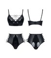 schwarzes Set Jessica von Demoniq Hard Candy Collection