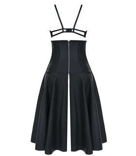 schwarzes Set DDSelene001 von Demoniq Dark Desire Collection