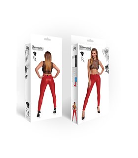 rote Leggings BRLidia001 von Demoniq Black Rose 2,0 Collection