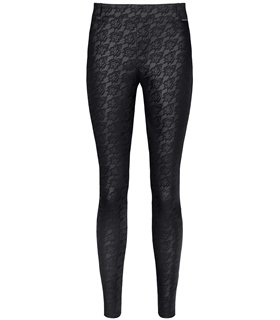 schwarze Leggings BRConstanza001 von Demoniq Black Rose 2,0 Collection