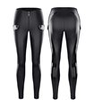 Sexy Military Wetlook Leggings TDMeike001 mit Lack-Details | Demoniq