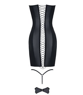 schwarzes Minikleid Heidi von Demoniq Hard Candy Collection