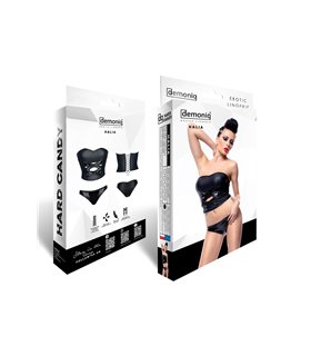 schwarzes Set DE453 von Demoniq Hard Candy Collection schwarzes Set DE453 von Demoniq Hard Candy Collection