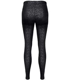 schwarze Leggings BRConstanza001 von Demoniq Black Rose 2,0 Collection