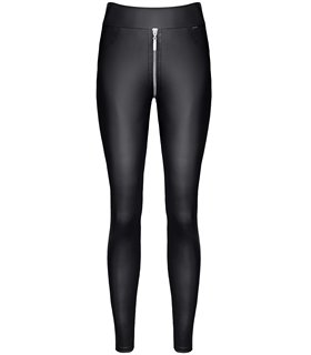 schwarze Leggings BRMaddalena001 von Demoniq Black Rose 2,0 Collection