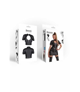 schwarzes Damen-Top BREnrica001 von Demoniq Black Rose 2,0 Collection schwarzes Damen-Top BREnrica001 von Demoniq Black Rose 2,0 Collection