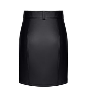 schwarzer Damen-Rock TDLeonore001 von Demoniq Total Domination Collection