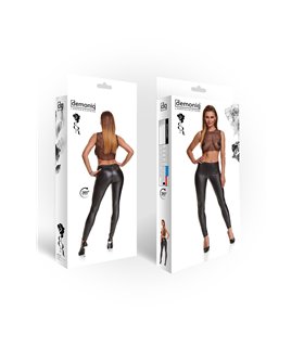 schwarze Leggings BRGiulia001 von Demoniq Black Rose 2,0 Collection schwarze Leggings BRGiulia001 von Demoniq Black Rose 2,0 Collection