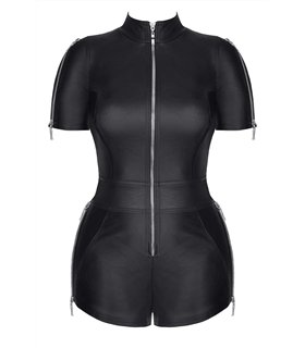 schwarzer Body BRMarcella001 von Demoniq Black Rose 2,0 Collection