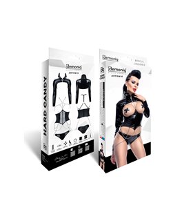 schwarzes Set DE443 von Demoniq Hard Candy Collection schwarzes Set DE443 von Demoniq Hard Candy Collection