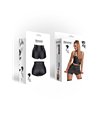 schwarze Damen-Shorts BRMonica001 von Demoniq Black Rose 2,0 Collection schwarze Damen-Shorts BRMonica001 von Demoniq Black Rose 2,0 Collection