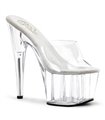 Platform mules ADORE-701 - Clear SALE