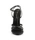 Extrem High Heels DOMINA-108 - PU Schwarz