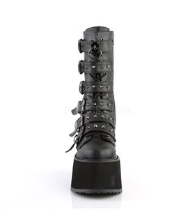 Demonia Plateau Stiefel DAMNED-225 Schwarz