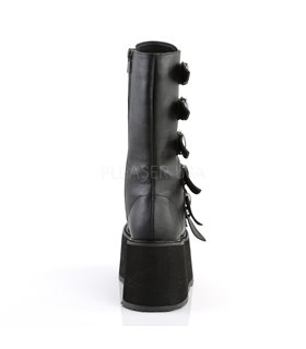 Demonia Plateau Stiefel DAMNED-225 Schwarz