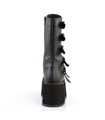 Demonia Plateau Stiefel DAMNED-225 Schwarz