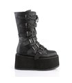 Demonia Plateau Stiefel DAMNED-225 Schwarz