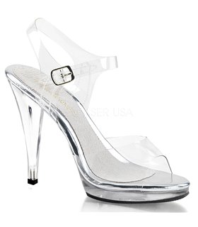 Sandalette FLAIR-408 - Klar/Weiß Sandalette FLAIR-408 - Klar/Weiß