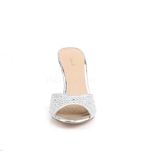Pantolette LUCY-01 - Silber Pantolette LUCY-01 - Silber