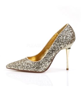 Stiletto Pumps APPEAL-20G - Glitter Gold